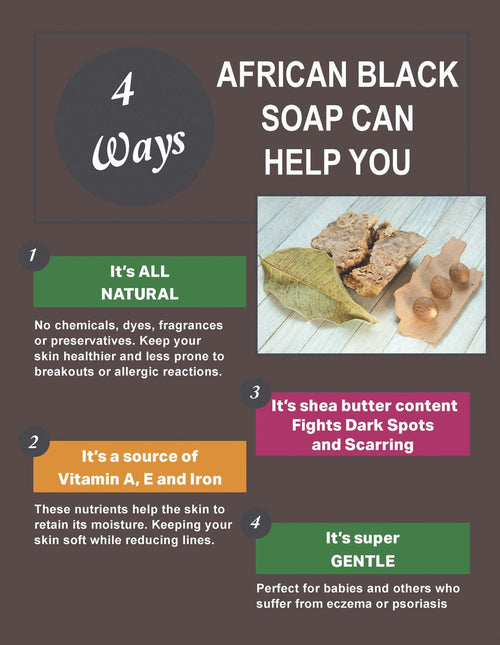 African Natural Black Soap