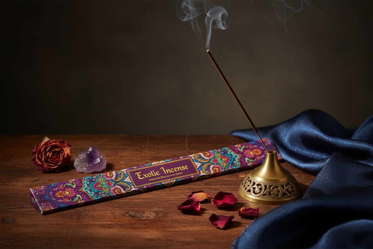 Exotic Incense - atmospheric lifestyle photo