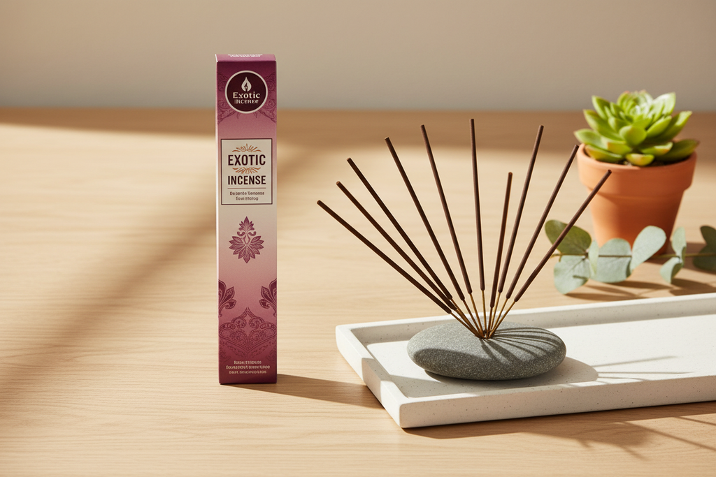 Exotic Incense - zen wellness lifestyle photo